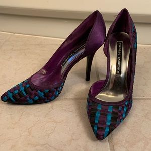 Chinese Laundry High Heels in Purple, Blue and Black. So 7.5. Never worn.